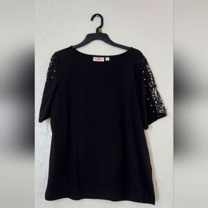 Ladies Beaded Tee